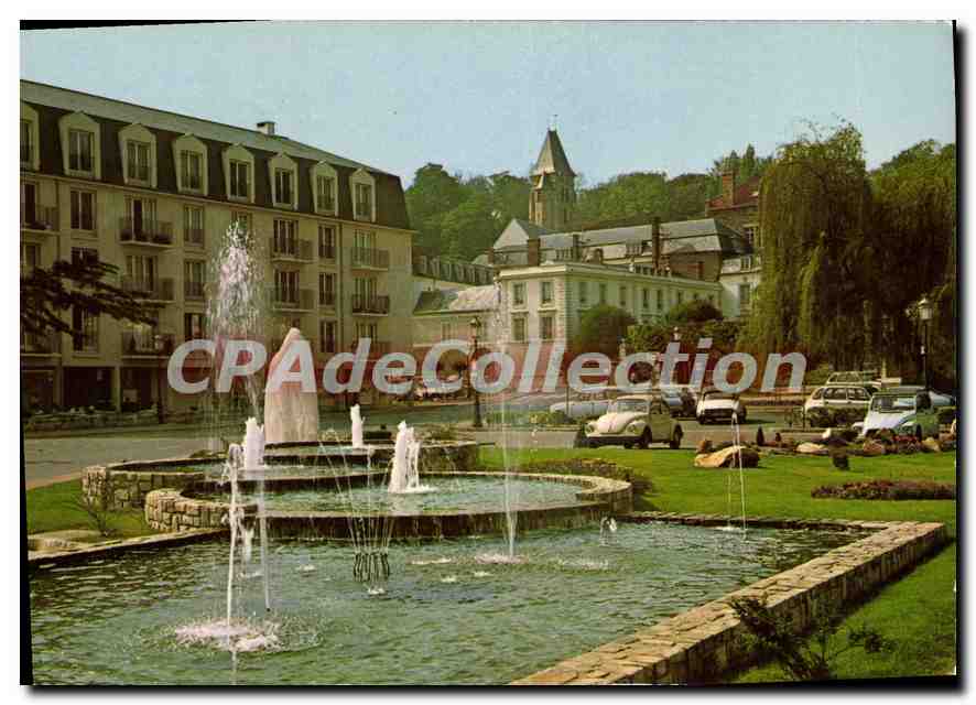 CPSM Viry Chatillon Place De I'Hotel De Ville