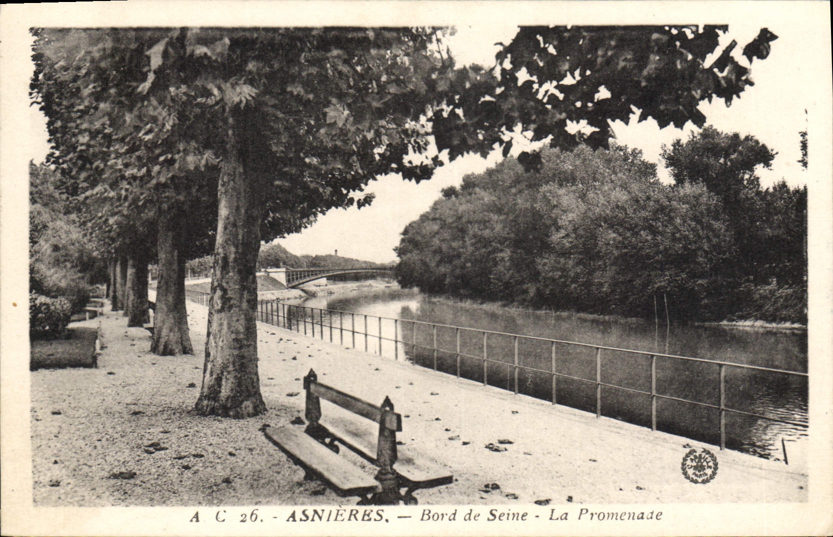 Asnières — Orilla del Sena — La Promenade