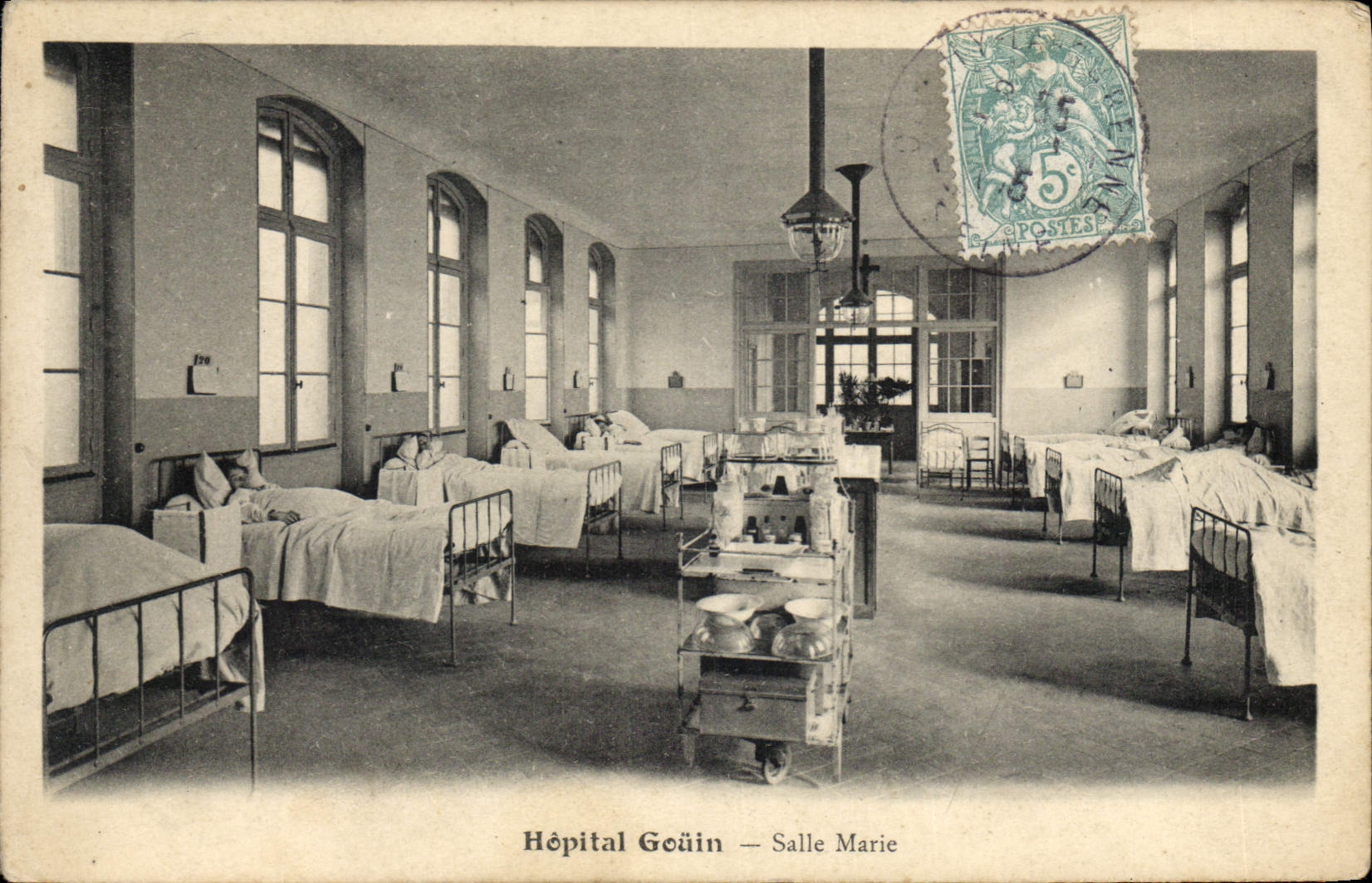 CPA CLICHY Hopital Gouin Salle Marie