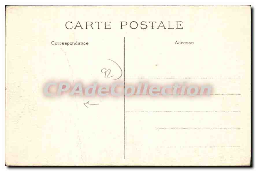 CPA Neuilly Sur Seine Le Parc Panorama — Rückseite