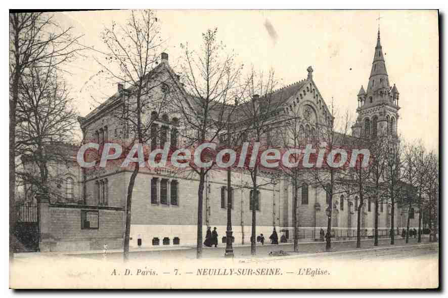 Neuilly-sur-Seine — L'Église — A. D. Paris, n°7