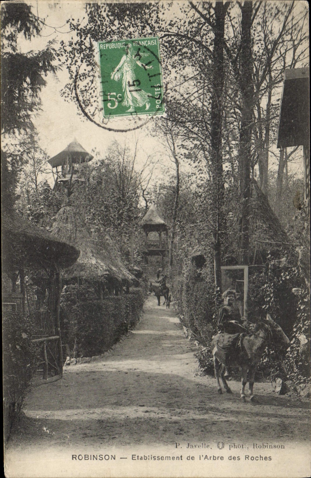 CPA Robinson Etablissement De l'Arbre Des Roches