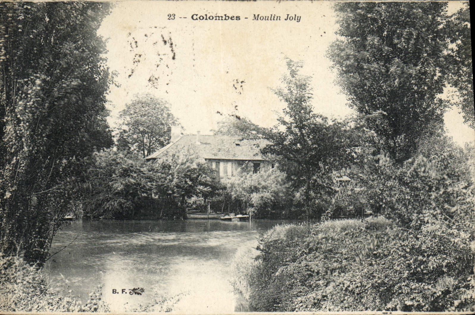 CPA Colombes Moulin Joly