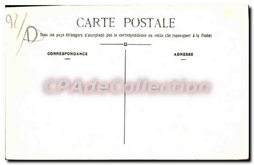Monument aux enfants de Rueil morts pour la France — Rueil — éditeur Ferdet, Kneil — Verso