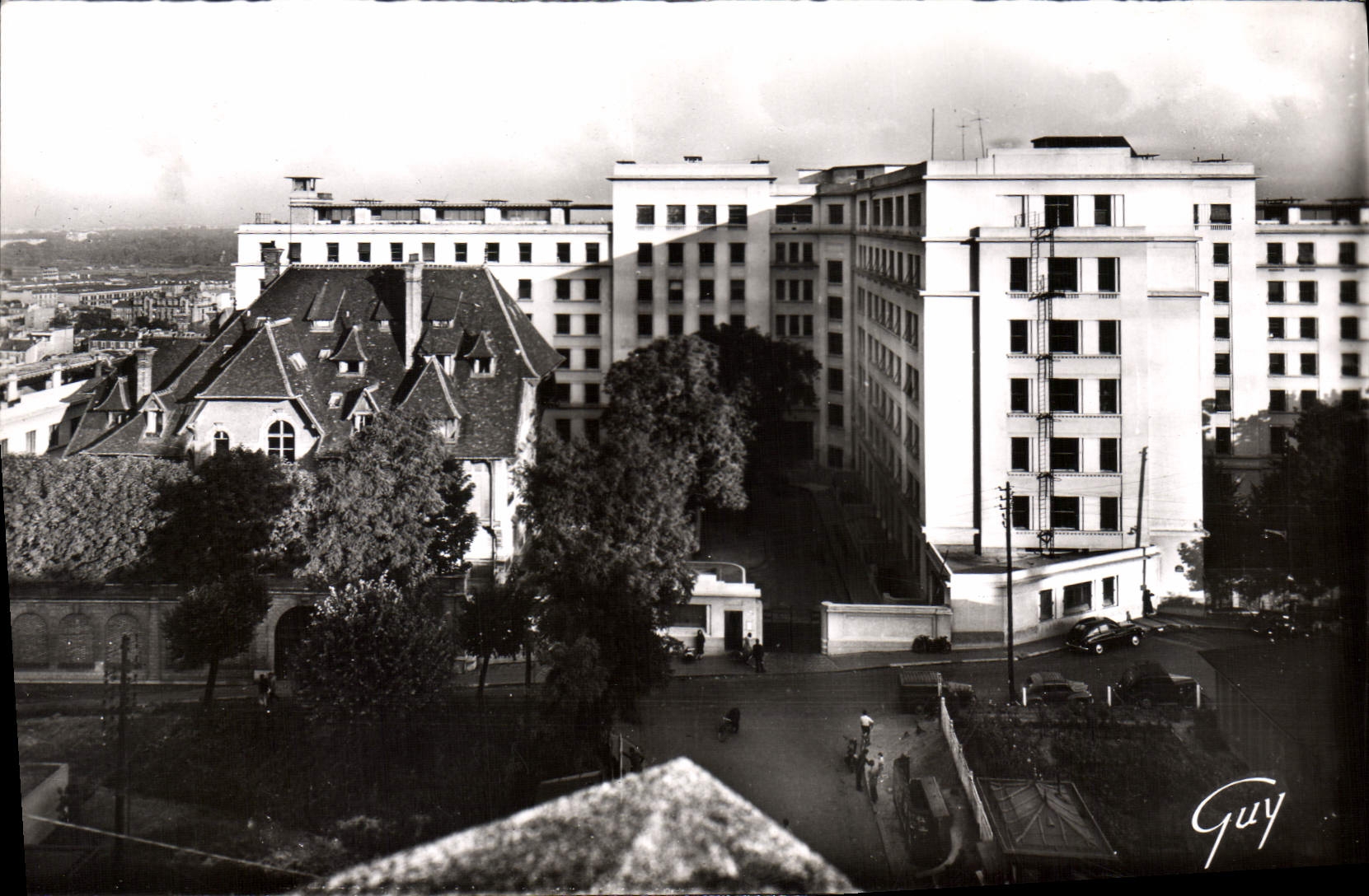 CPA Suresnes Vue D'Ensemble De I'Hopital Foch rue Worth