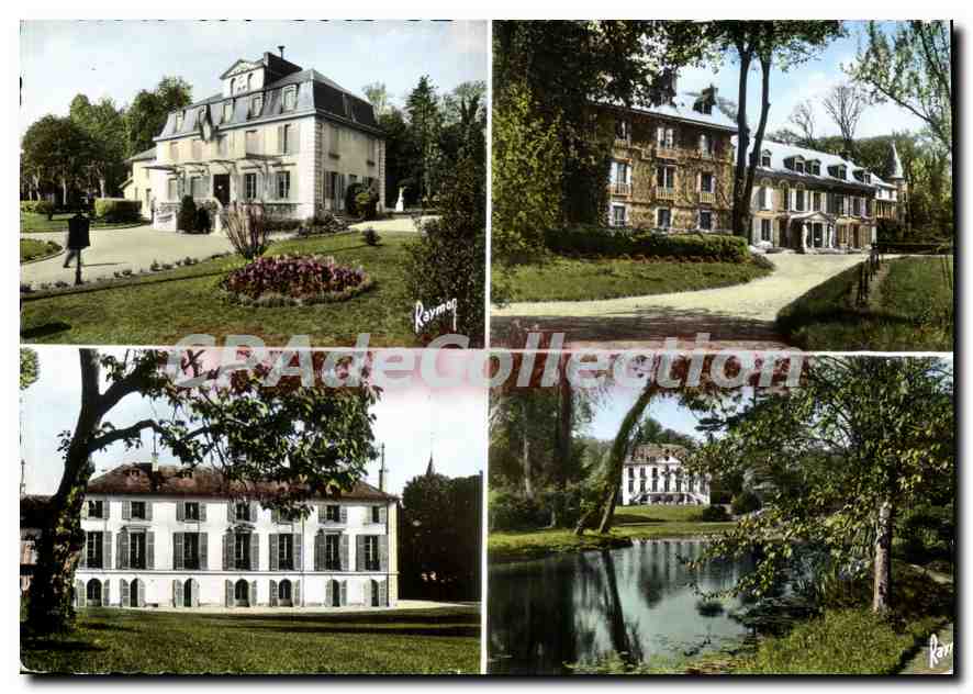 CPSM CHATENAY-MALABRY L'Ecole De Gymnastique mairie parc Croux Châteaubriand