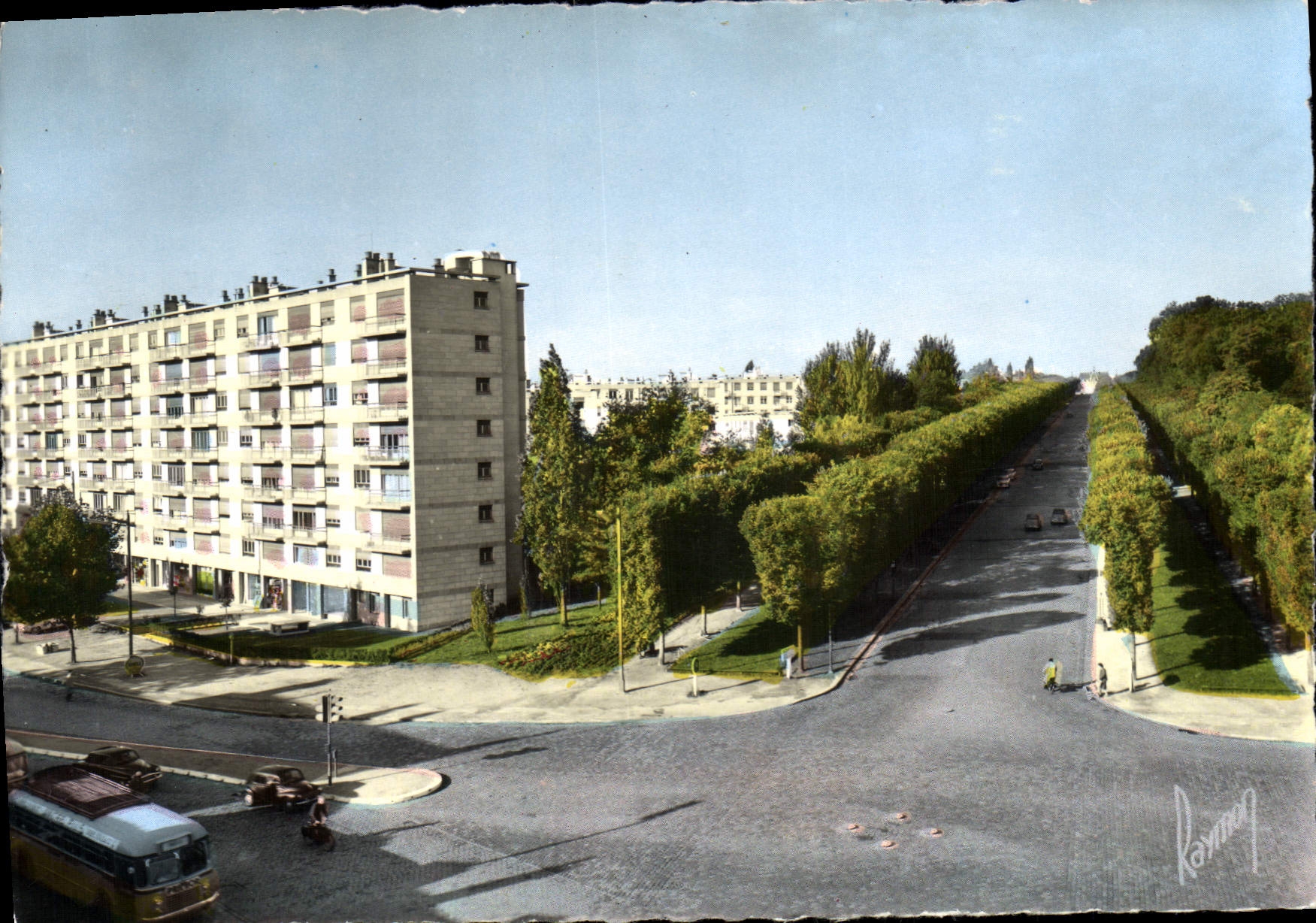 CPSM L'Allee D'Honneur Du Chateau De Sceaux