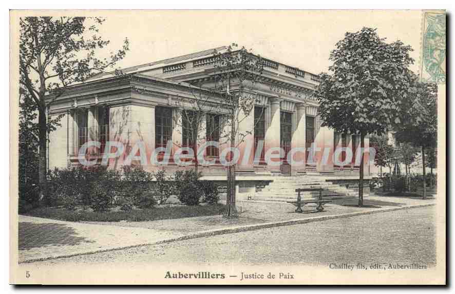 CPA Aubervilliers Justice De Paix