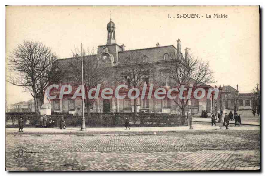 St-Ouen - La Mairie — éditeur 'Phototypie Meille' Paris, n°1