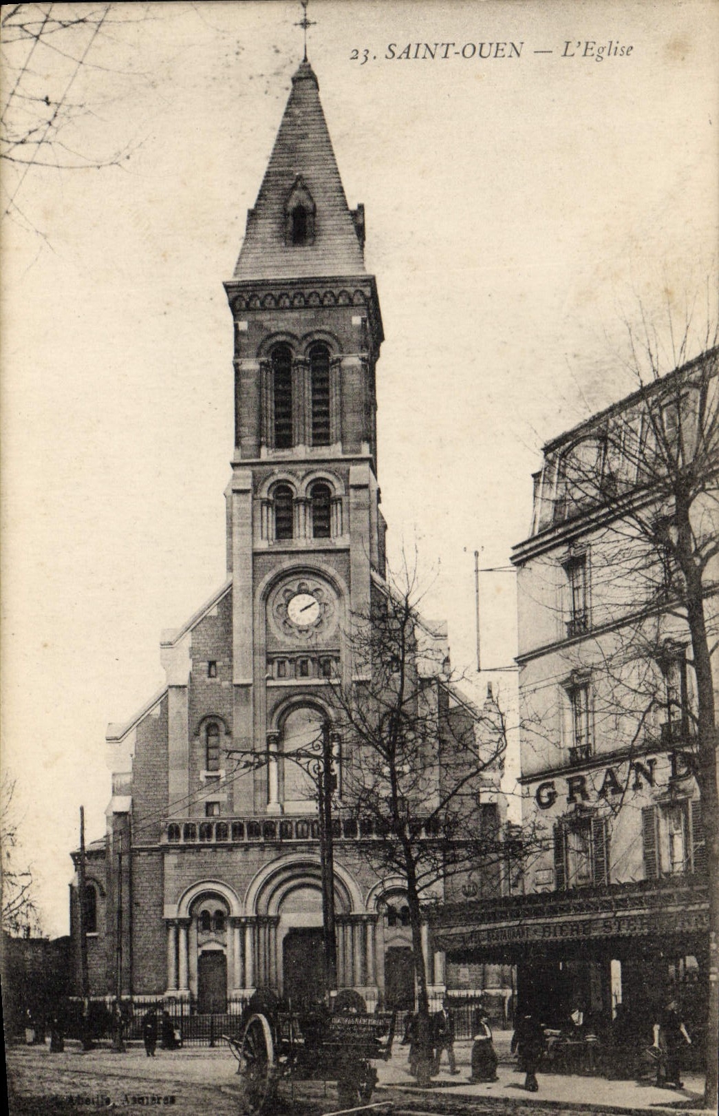 Saint-Ouen — L'Église — Paris, éditeur Paris, N°23