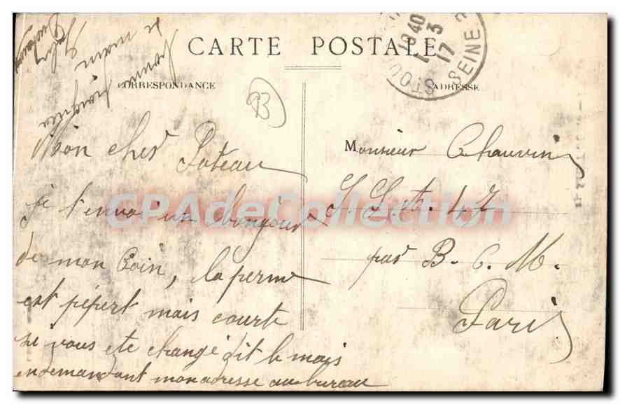 Saint-Ouen — L'Église — Paris, éditeur Paris, N°23 — Reverso