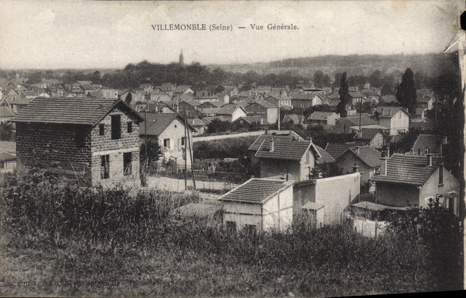 CPA Villemomble Vue Generale