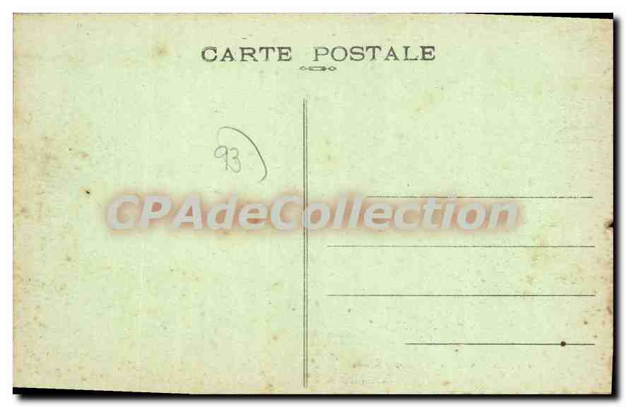 CPA Villemomble Un Sous Bois — Rückseite