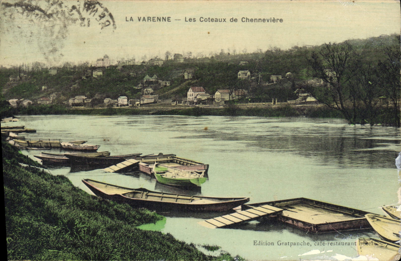 CPA La Varenne Les Coteaux De Chenneviere