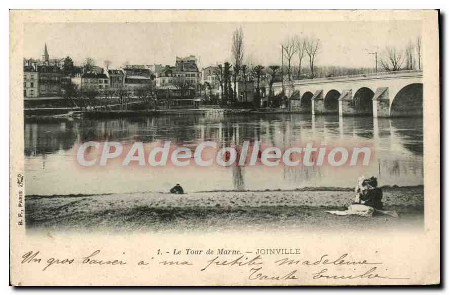 CPA Joinville Le Tour De Marne