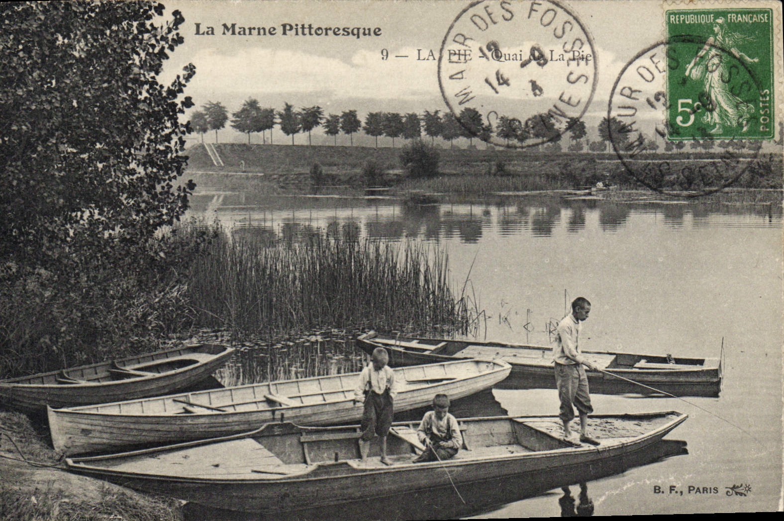 CPA St Maur La Marne Pittoresque LA PIE quai de la PIE