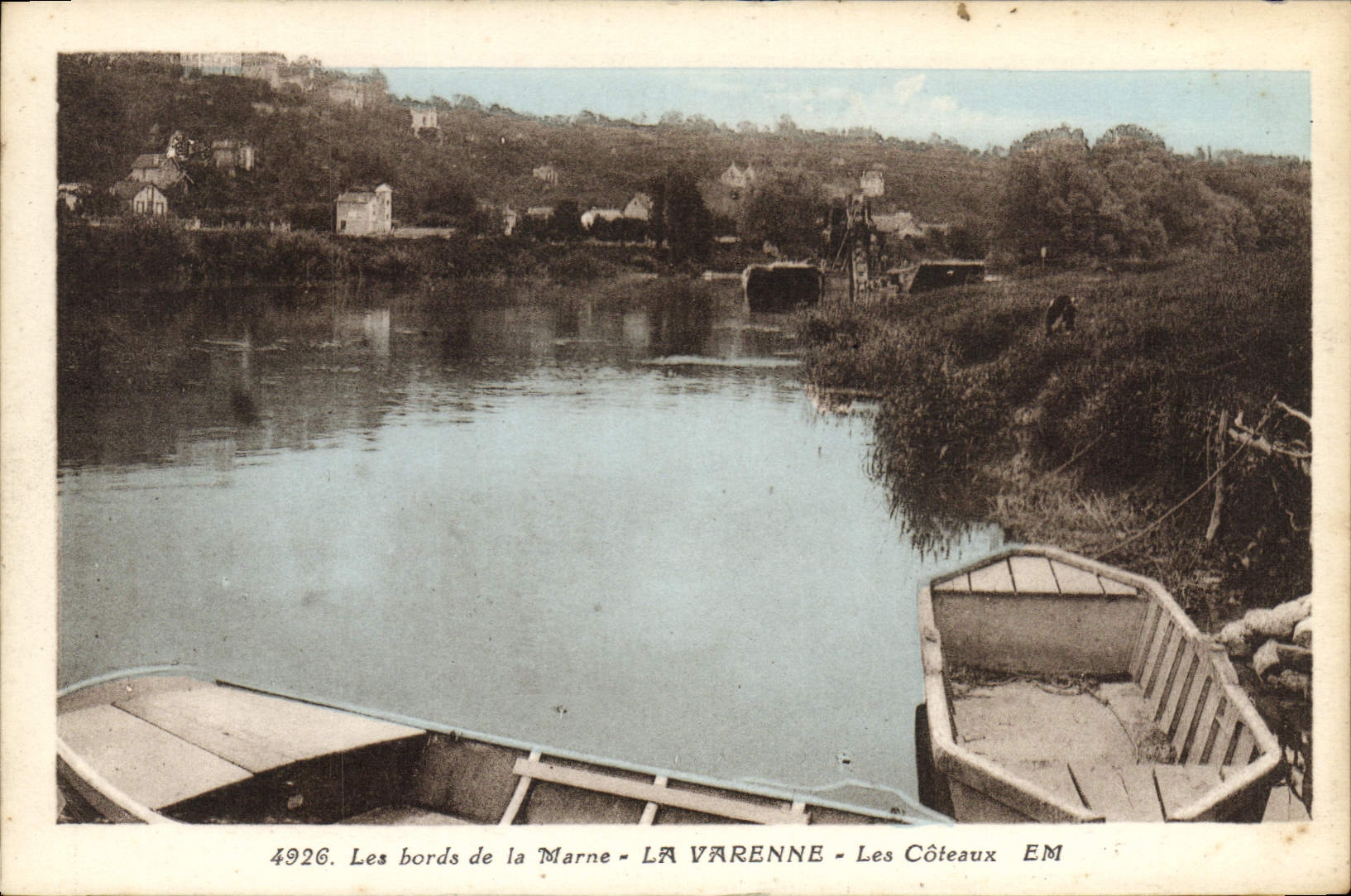 CPA La Varenne Les Coteaux Les Bords De La Marne