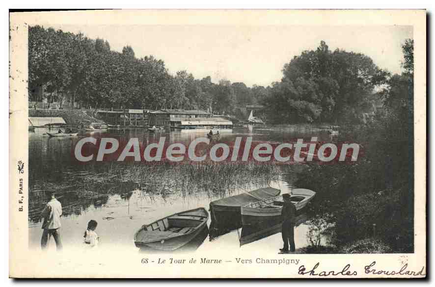 Le Tour de Marne — Vers Champigny — B.F., Paris, n°68
