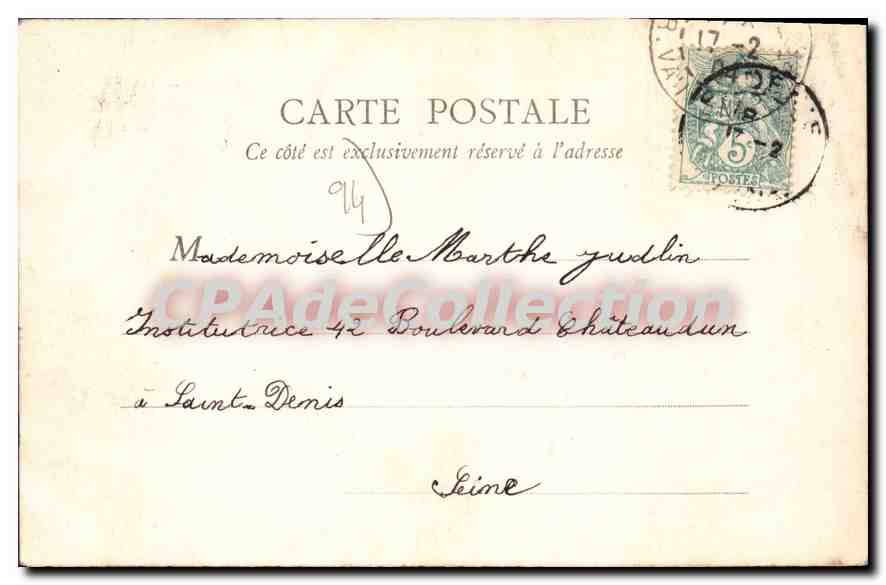 Le Tour de Marne — Vers Champigny — B.F., Paris, n°68 — Reverso