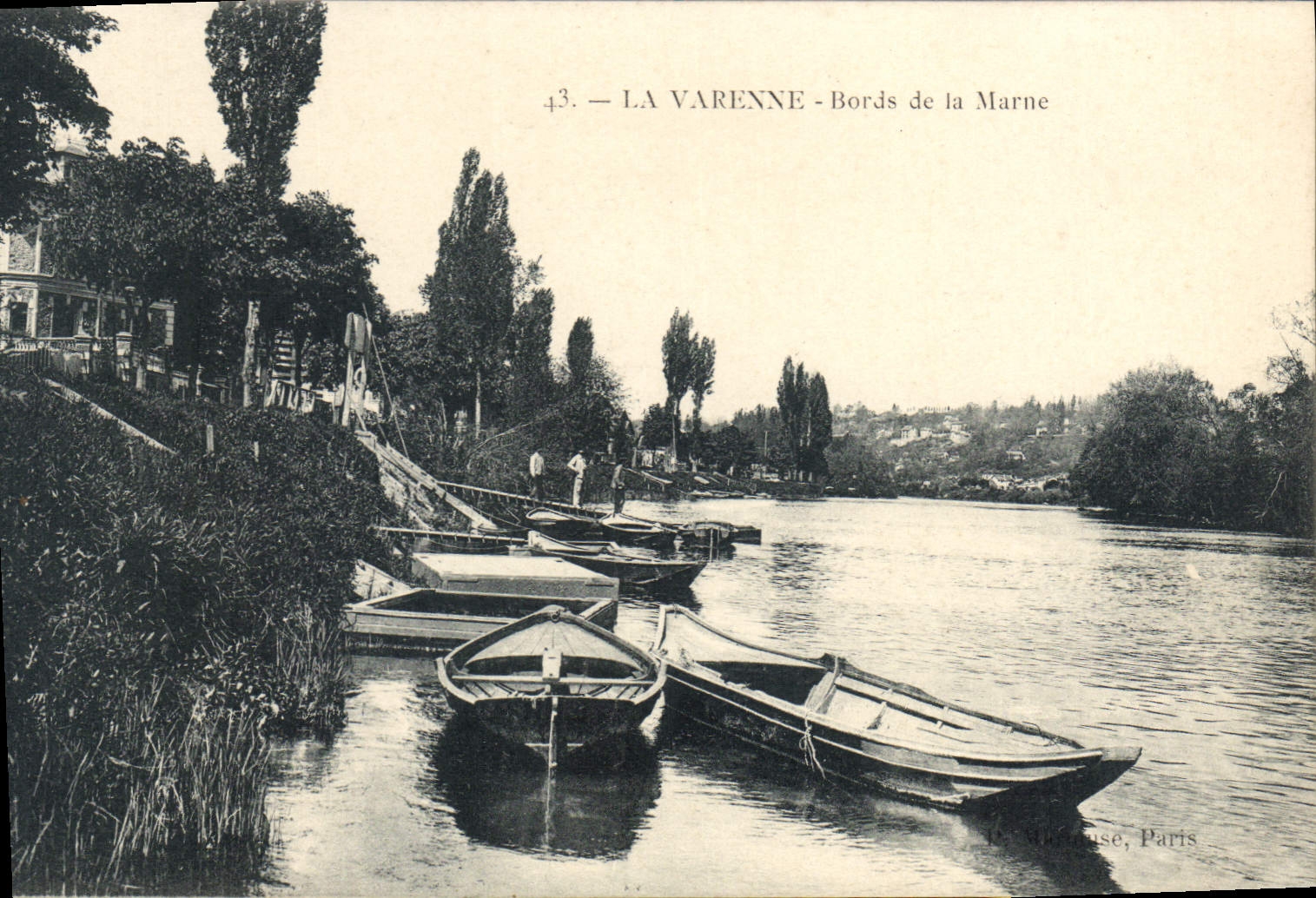 CPA Le Varenne Bords De La Marne