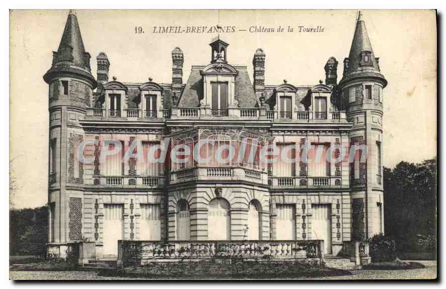 CPA Limeil Brevannes Chateau De La Tourelle