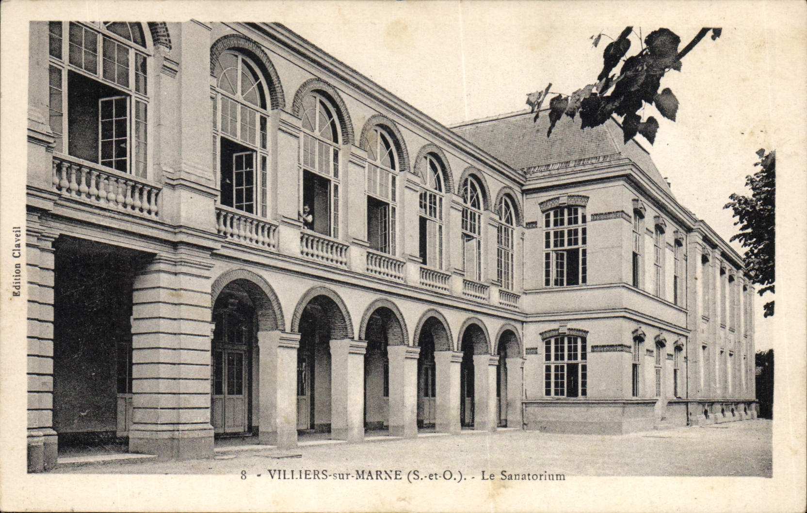 Villiers-sur-Marne (S.-et-O.) - Le Sanatorium — Édition Claveil, n°8