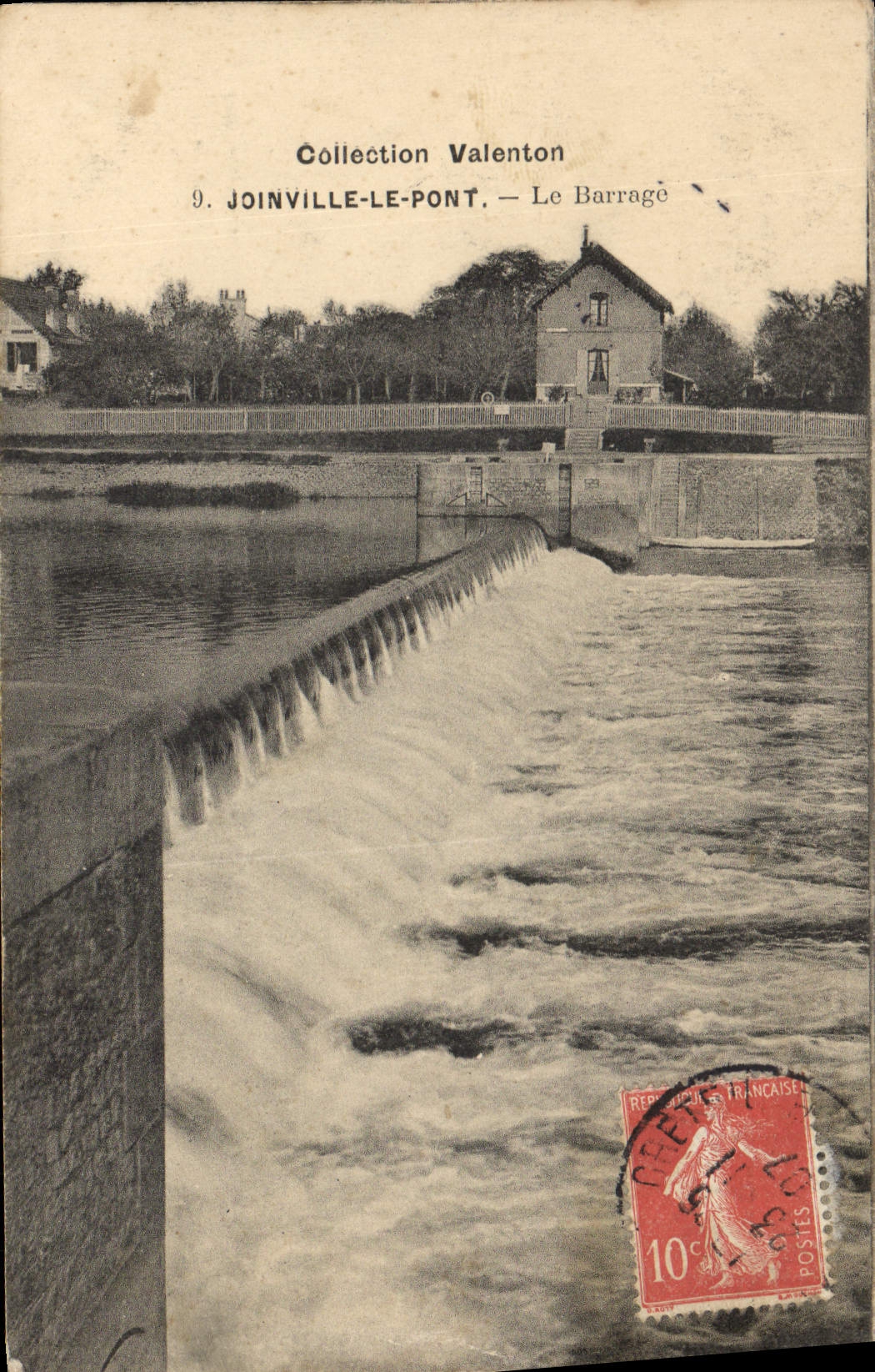 CPA Joinville Le Pont Le Barrage