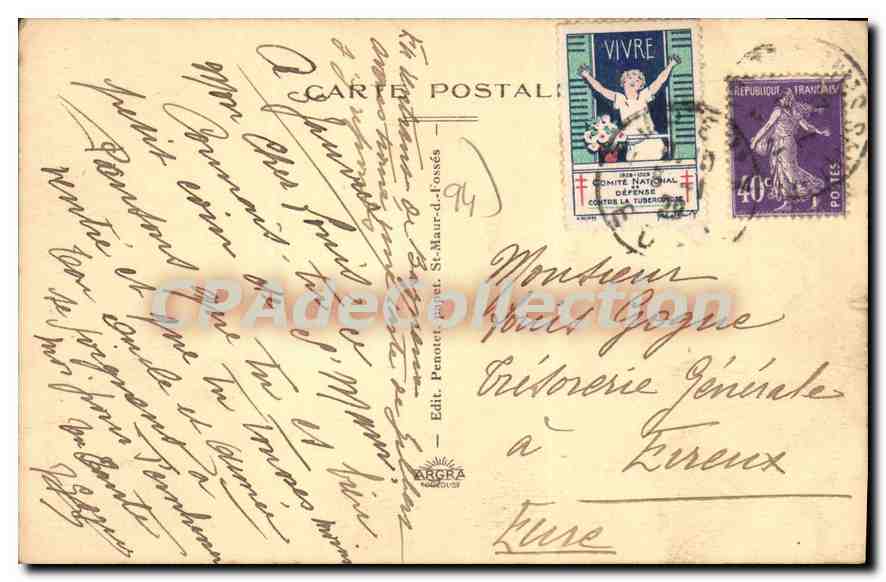 St-Maur-des-Fossés — Bras de l'Île Fleurie — Éditeur ARCRA — Reverso