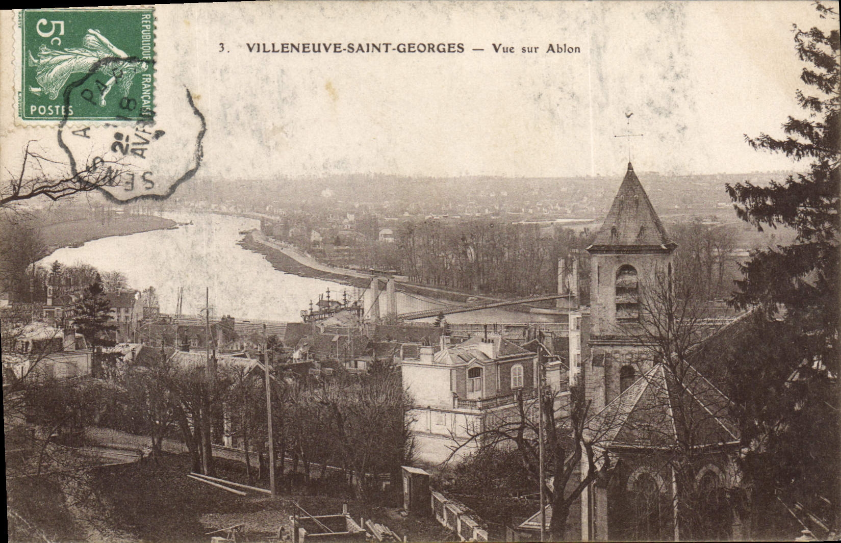Villeneuve-Saint-Georges — Vue sur Ablon