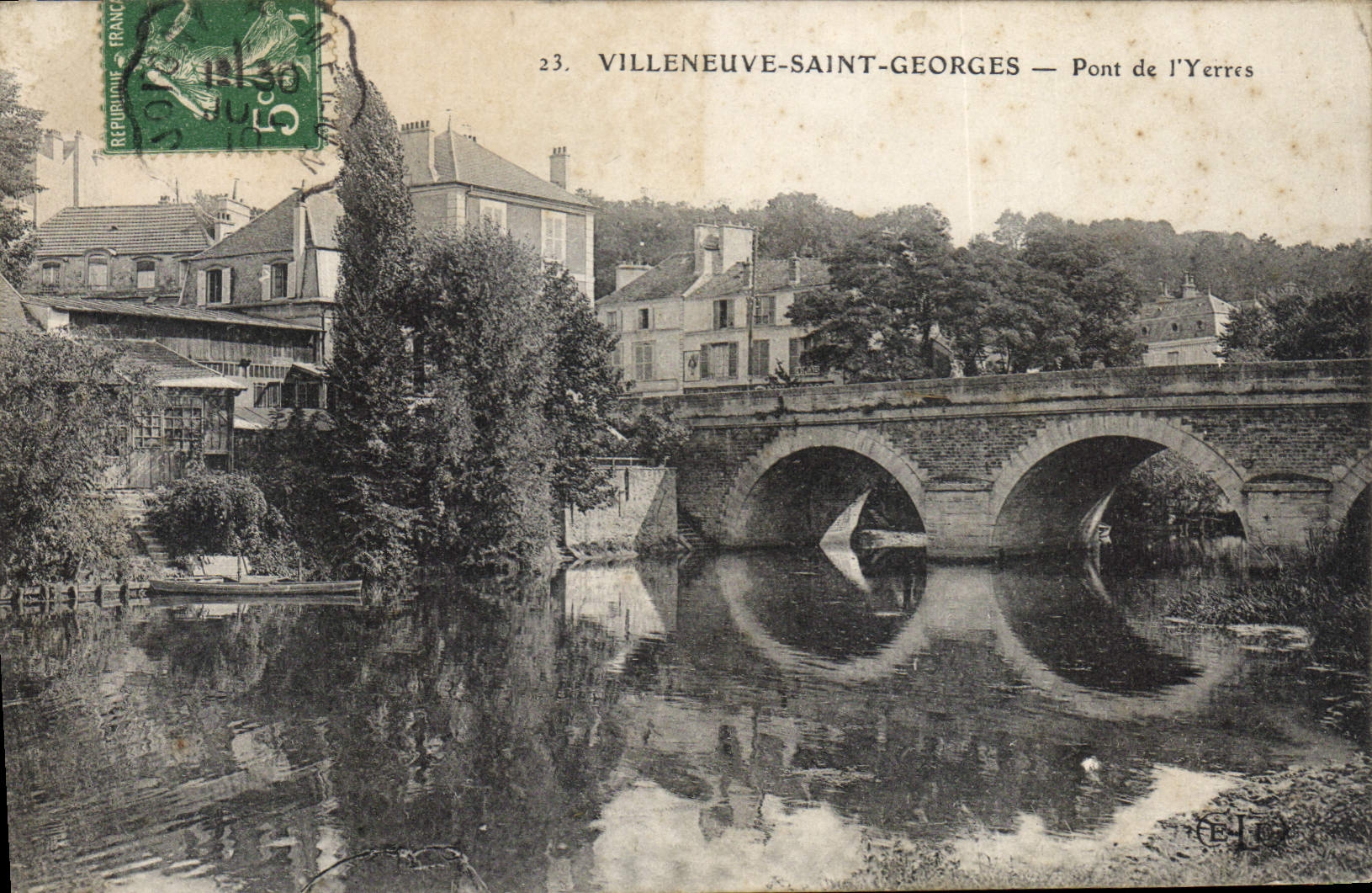 Villeneuve-Saint-Georges — Brücke der Yerres — n°23