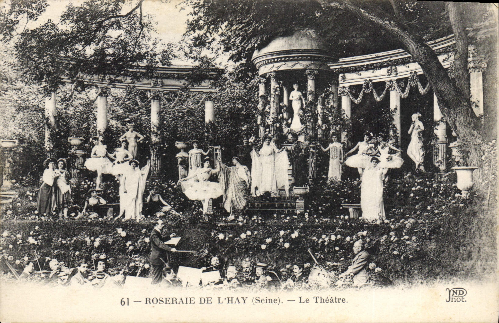 CPA Roseraie De L'Hay Le Theatre
