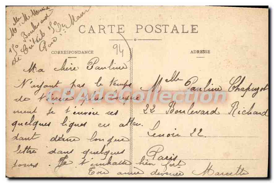 Saint-Maur Historique — Bords de la Marne au XVIIe siècle — Collection A. Bonnefond, Paris — Reverso