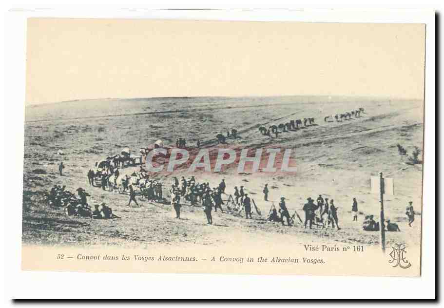 Convoy en las Vosgas Alsacianas — Visé Paris n° 161