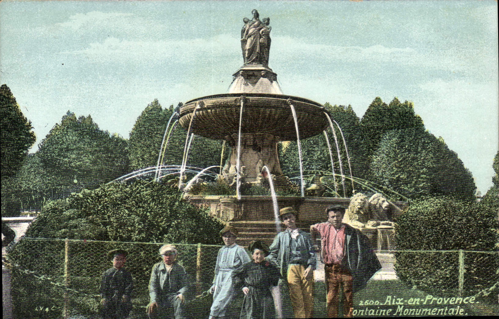 Fontaine Monumentale — Aix-en-Provence — LVAC, n° 2600