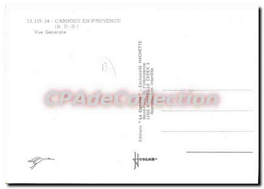 Carnoux-en-Provence — Vue Générale — Éditions Hachette — Reverso