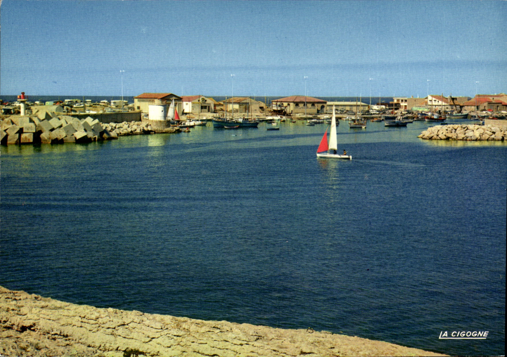 CPSM Carro La Couronne Entre Du Port