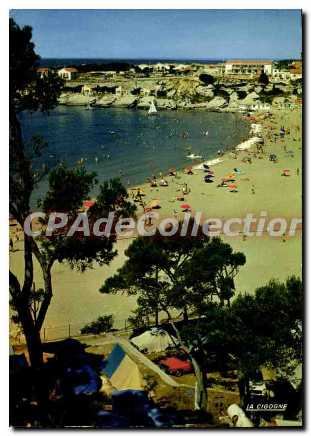 CPSM Carro La Couronne La Grande Plage