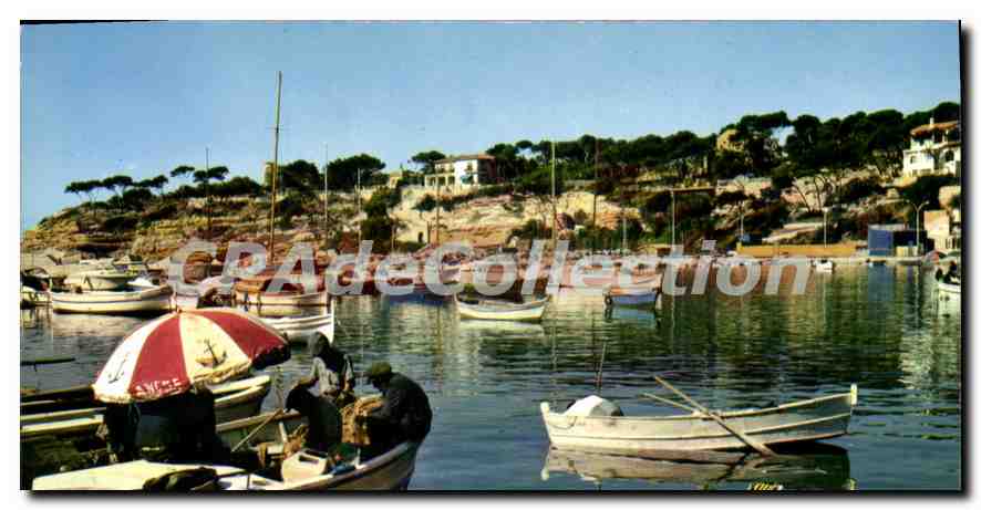 CPSM Carry le Rouet La Plage Et La Jetee