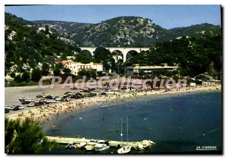 CPA Carry Le Rouet Plage Des Tamaris