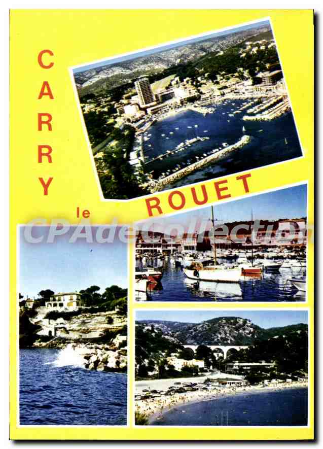 CPA Souvenir De Carry Le Rouet