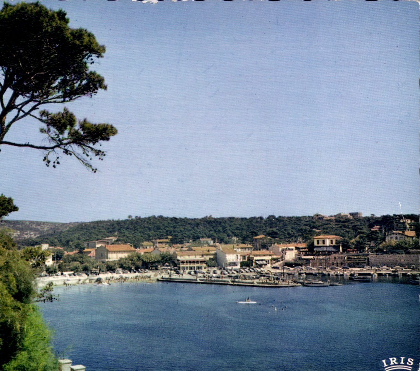 La Côte Bleue — Le Port et la Plage vus de l'Éscale — Imp. Gandini, Marseille