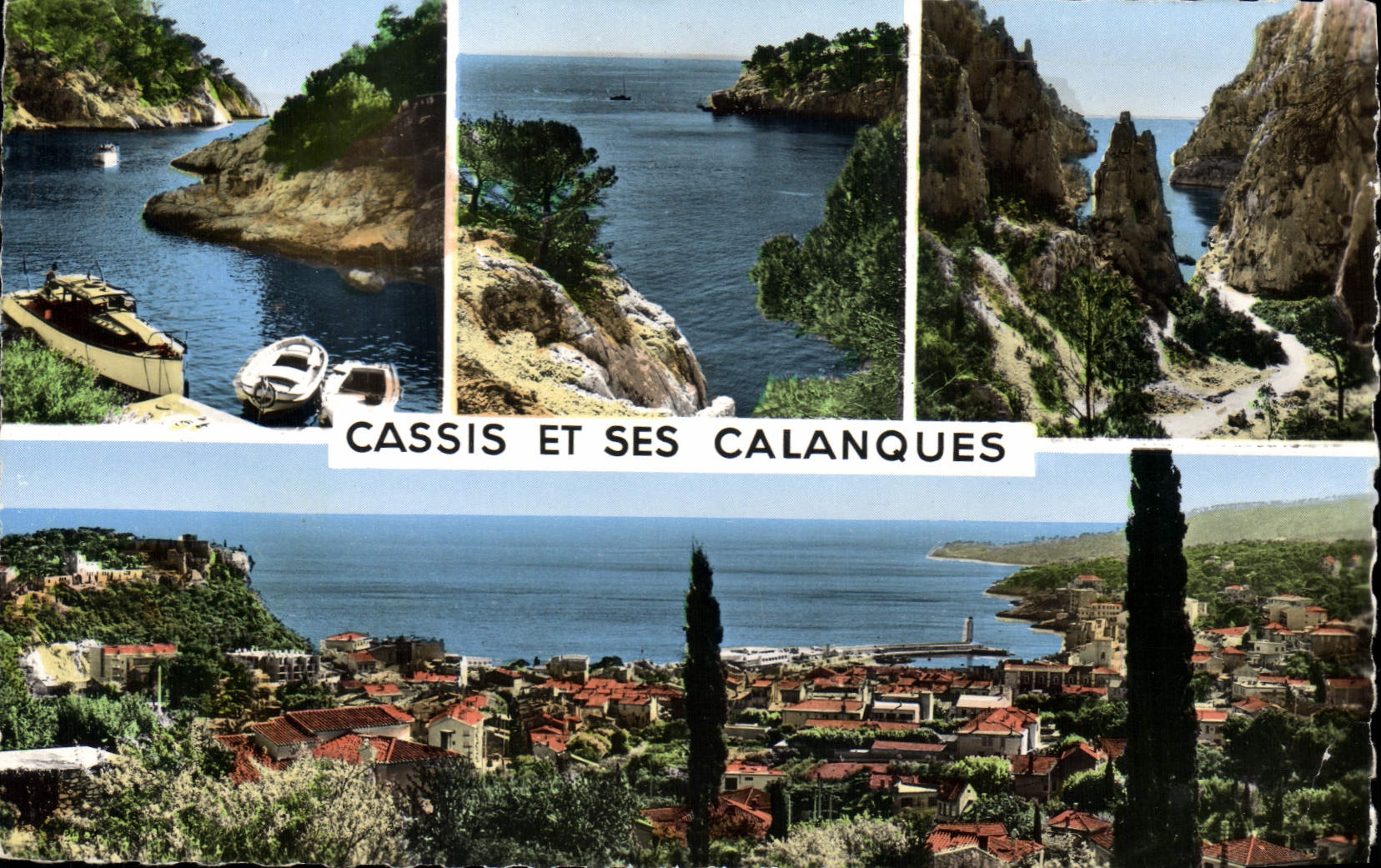 Cassis et ses calanques — Éditions S.E.P.T. Paris, n° 164-162