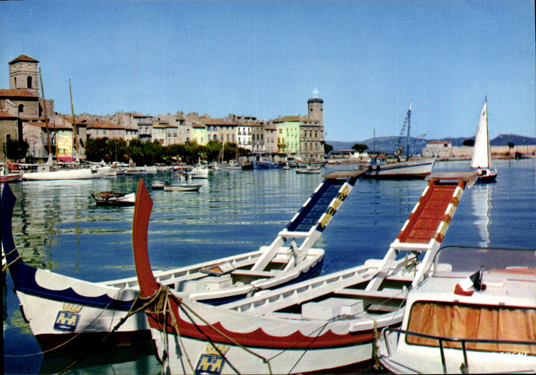 La Ciotat (B.-du-Rh.) — Le Port - Les barques des joutes — Éditions "La Cigogne"