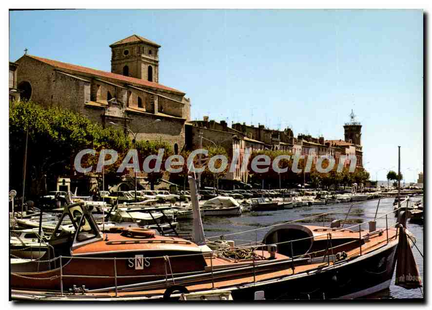 La Ciotat (B.-du-Rh.) — Der Hafen und die Kirche — Imprimerie de France