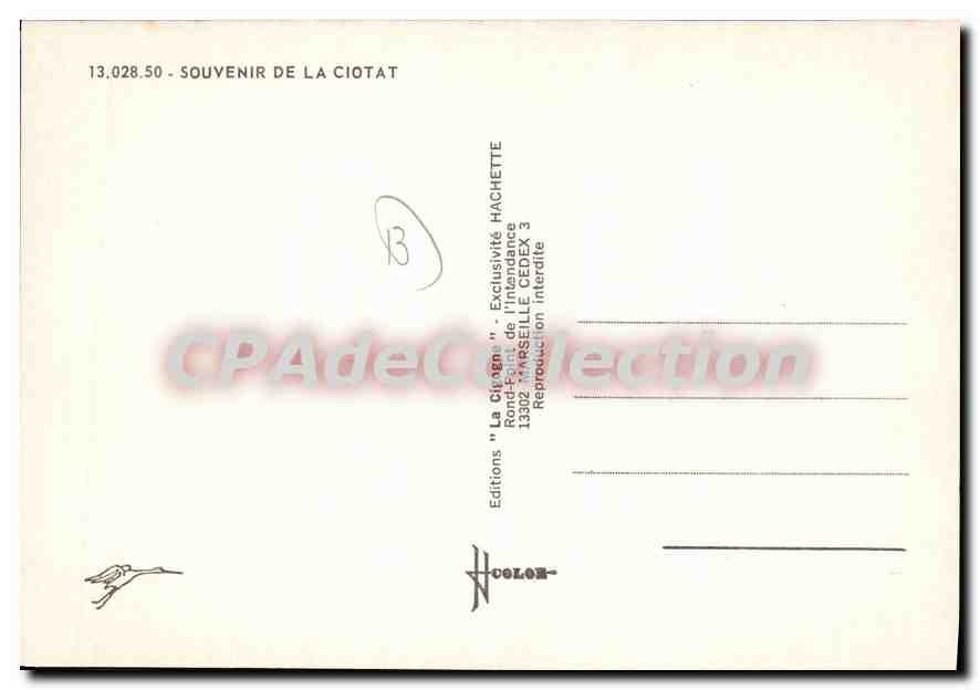 La Ciotat — vue panoramique — Editions Hachette — Reverso