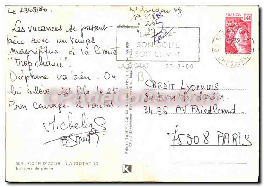 Port de pêche de La Ciotat — Côte d'Azur — Édition K — Reverso