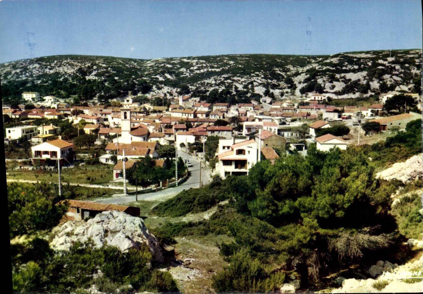 Ensuès-la-Redonne (13) — Vue générale — Éditions 'La Cigogne' Hachette