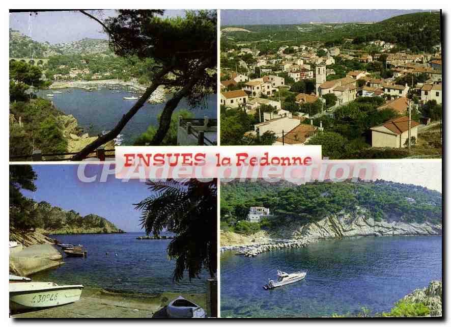 CPSM Ensues La Redonne Le Village D'Ensues La Madrague Gignac Mejan