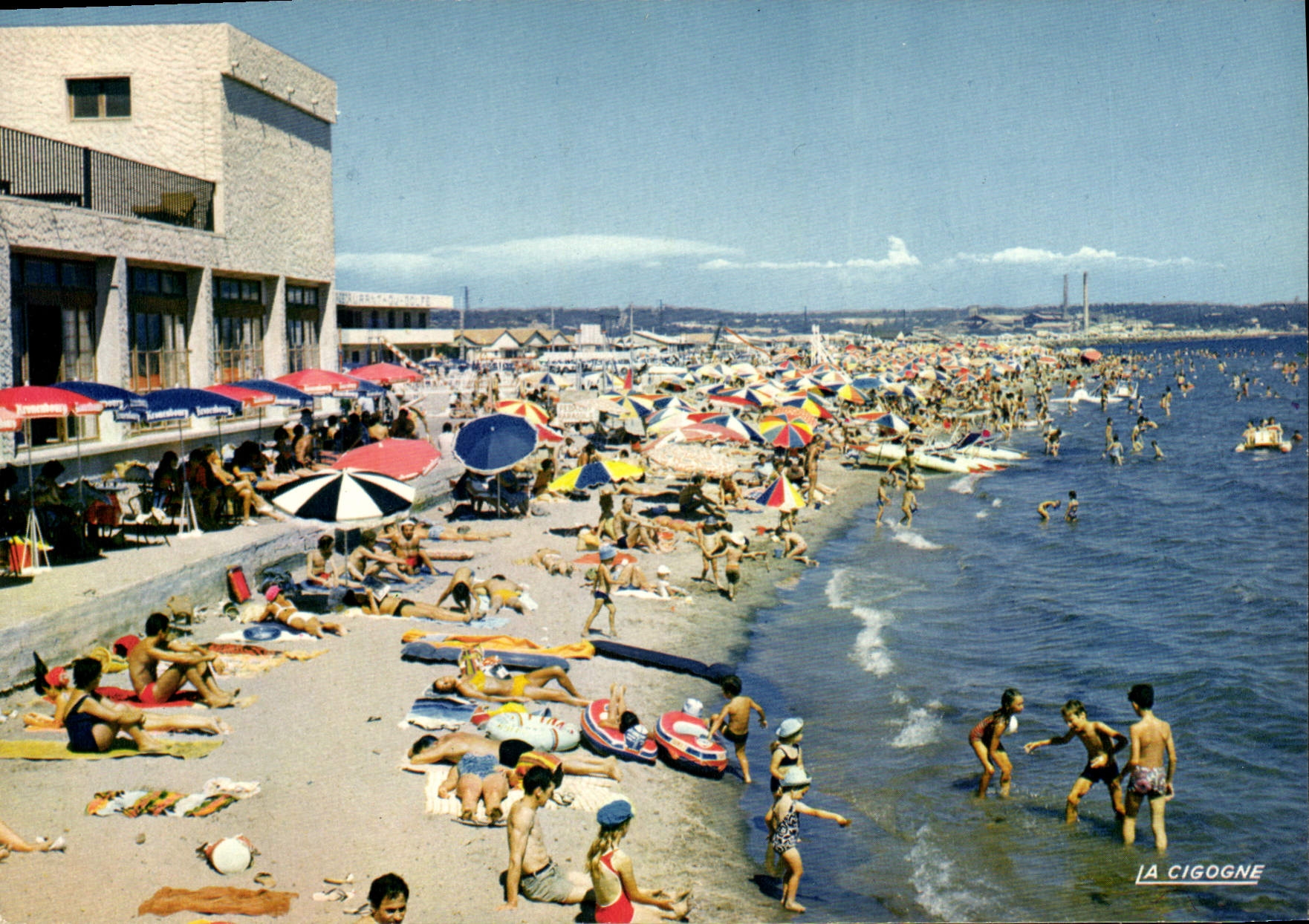 CPSM Fos Sur Mer La Plage