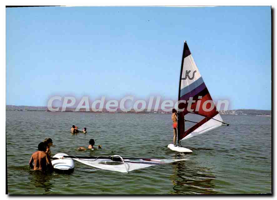 CPSM Marignane Plaisirs De La Voile Sur I'Etang De Berre